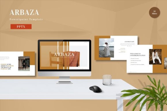 Arbaza PowerPoint Template: A Versatile Design Solution