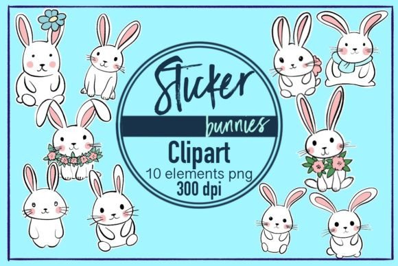 Evaluating Cute Bunnies Clipart PNG for Digital and Print Projects