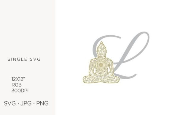Integrating the Golden Buddha Monogram Letter L into Professional Design Workflows