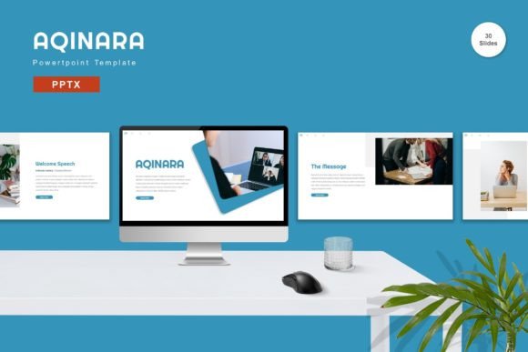 Streamline Your Presentations with the Aqinara PowerPoint Template