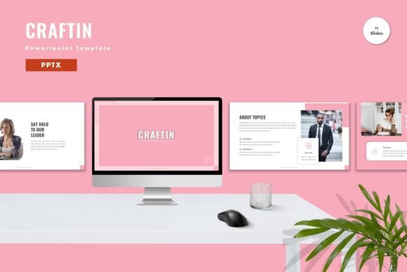 Streamlining Visual Communication: A Deep Dive into the Craftin PowerPoint Template